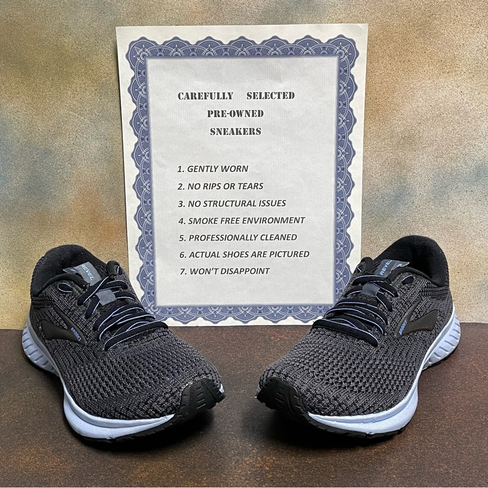 Brooks Revel 3 1203021B032 Graphite Women's Running Shoes Size 6B